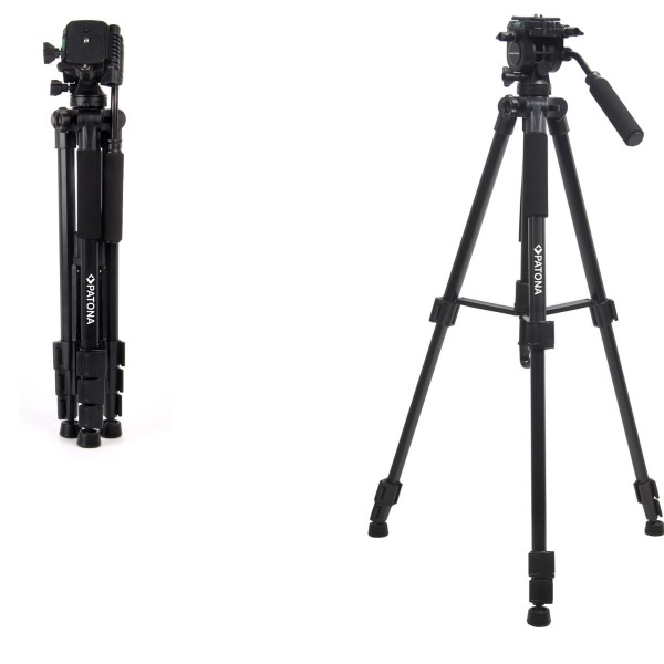 Premium Kamerastativ 1,65m für Nikon Coolpix S1