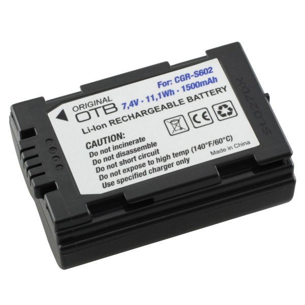 akku f. Panasonic CGA-S006