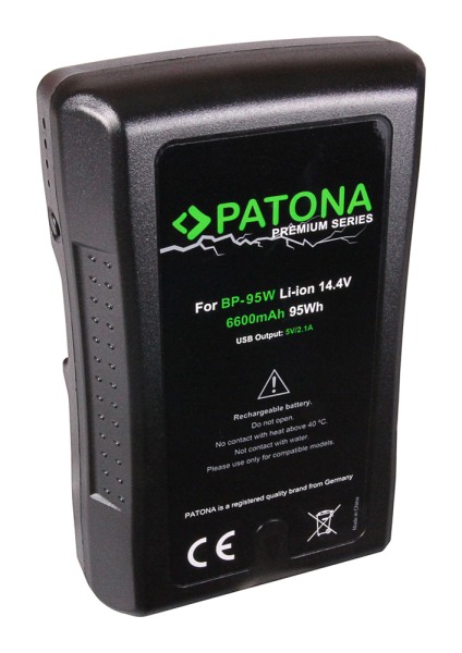 Akku f. Sony DSR-250P 6600mAh